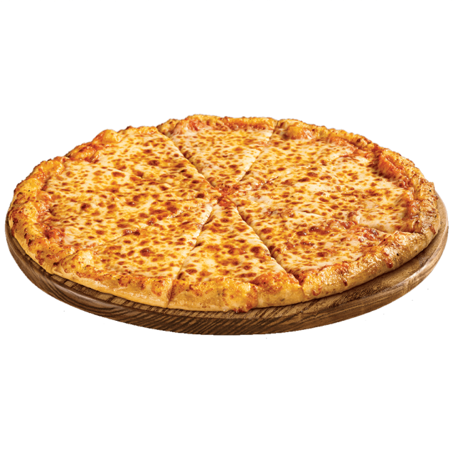 Pizza with cheese