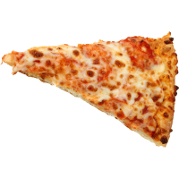 Pizza with cheese
