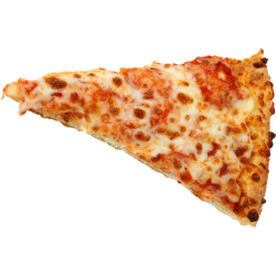 Pizza with cheese