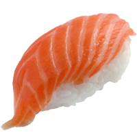 Sushi with salmon